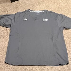 Adidas Men's Mississippi State Gray Short Sleeve Tee